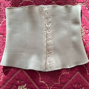 Elegant Cream Corset Waist Trainer